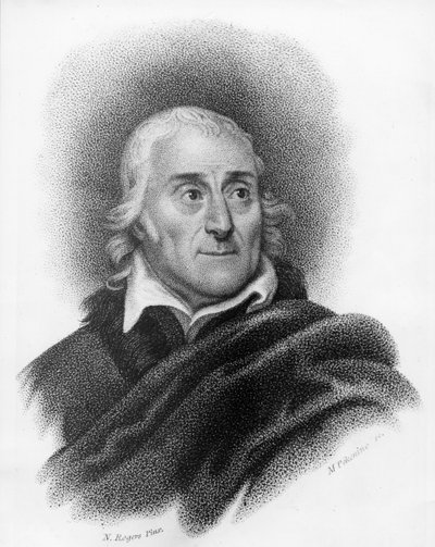 Lorenzo Da Ponte, Engraved by Michele Pekenino by Nathaniel Rogers